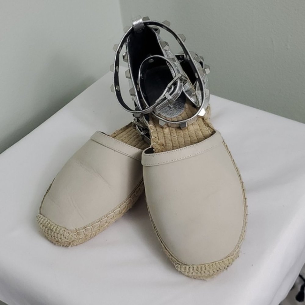 Rebecca Minkoff Closed Toe Studded Espadrille 6.5